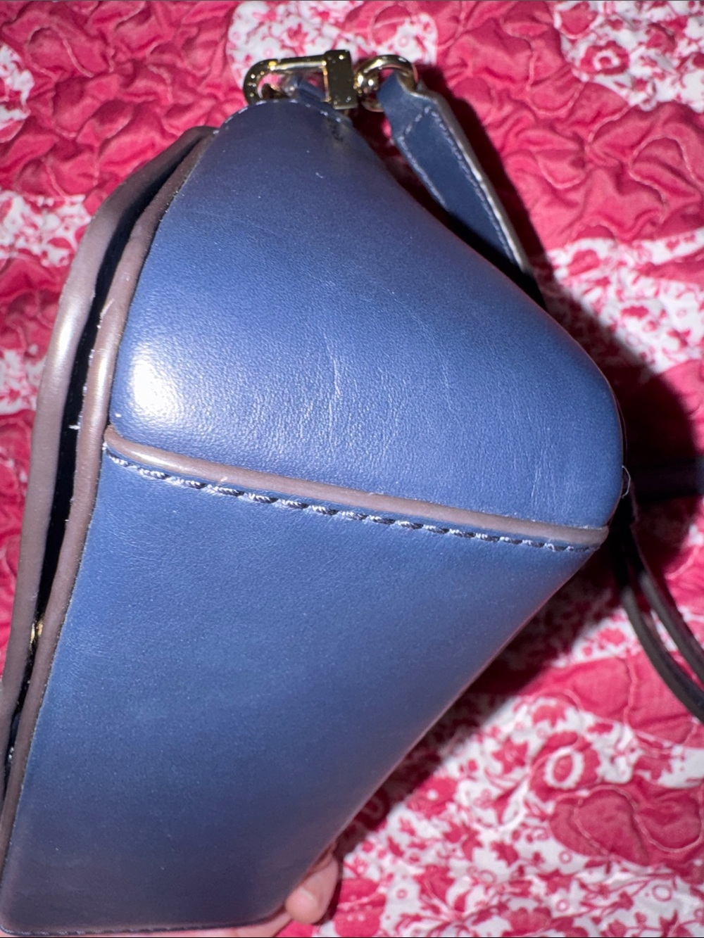 Tory Burch Black Mini Crossbody with Teal and Gray Sunburst - Picture 6 of 11
